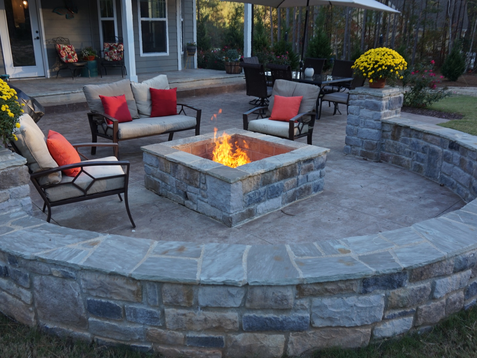 Fire Pit Install - Adanco Services